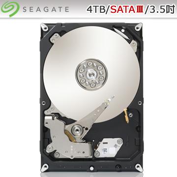 全新 Seagate 4TB 3.5吋 SATAⅢ硬碟 (ST4000DM000) (4000直購)