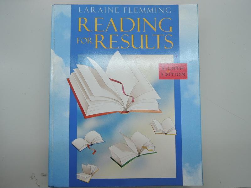 [阿維的書店R20101] READING FOR RESULTS | LARAINE FLEMMING