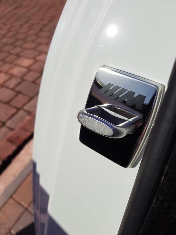 BMW M power門鎖扣 門鎖蓋 鎖扣裝飾 e90 f10 f105 x6 x5 四門車通用款