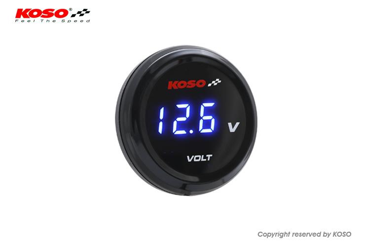 KOSO 電壓錶 電壓表 新款 圓形電壓錶 新勁戰三代 四代新勁戰 BWSR FORCE 雷霆S