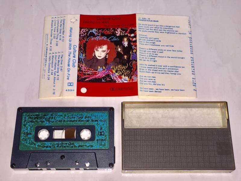 Culture Club 1984 Waking Up With Taiwan Cassette Tape