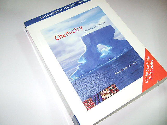 古集二手書G ~Chemistry 3/e The Molecular Science 9780495112563