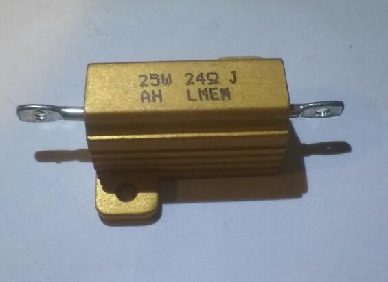 黃金鋁殼電阻 25W 24Ω