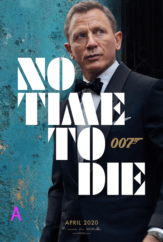 [ddt]防水海報《007：生死交戰/007:No Time to Die》07款