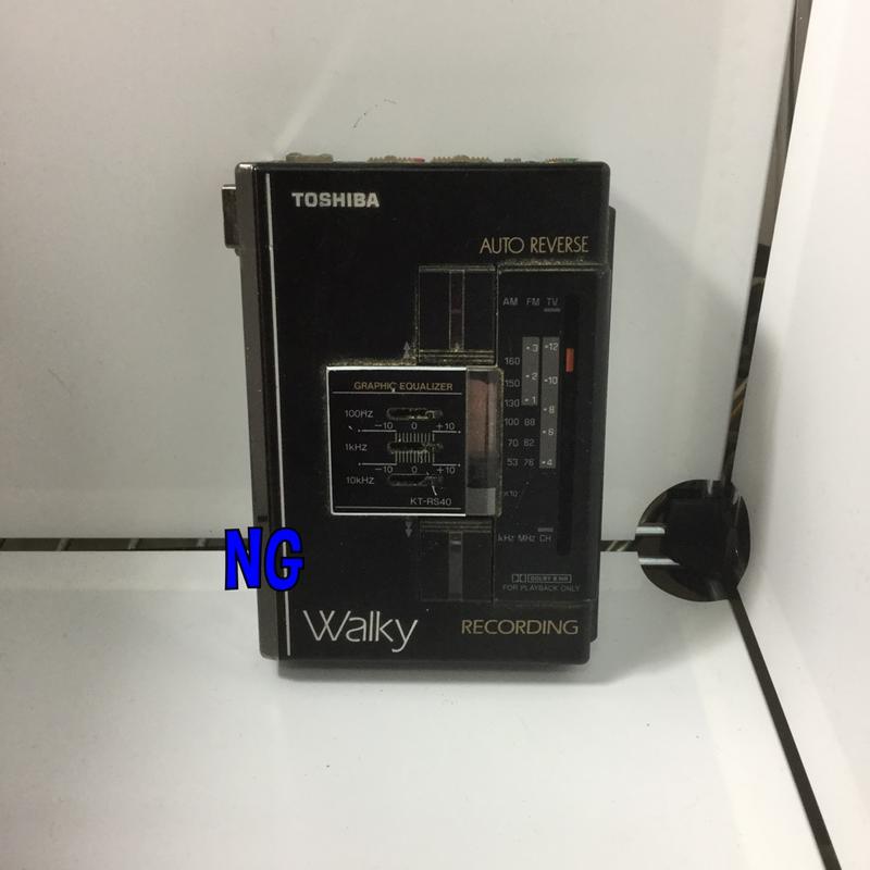 東芝,卡式隨身聽,卡帶,NG,故障品,Walky ,KT-RS40,TOSHIBA,非SONY