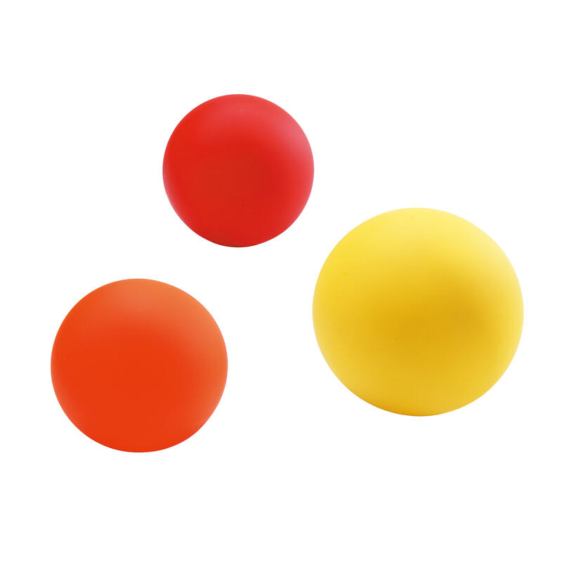 球型按摩球3顆入(3顆不同硬度/筋膜球/肌肉放鬆/激痛球/花生按摩球)