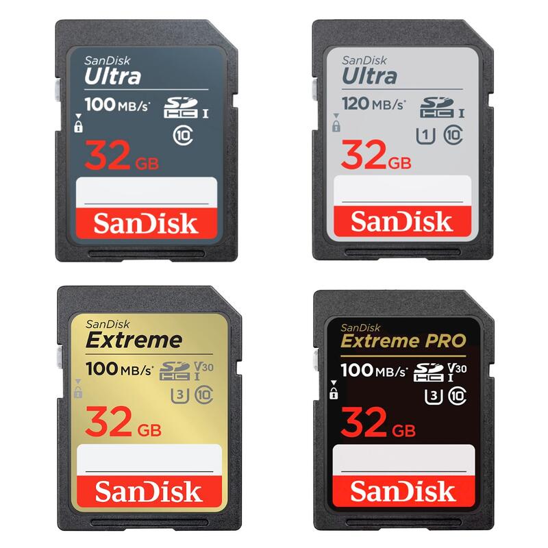 台灣公司貨 SanDisk Ultra Extreme Pro 32G 相機 記憶卡 SDHC 32GB 大卡 4K 露天市集 全台最大的網路購物市集