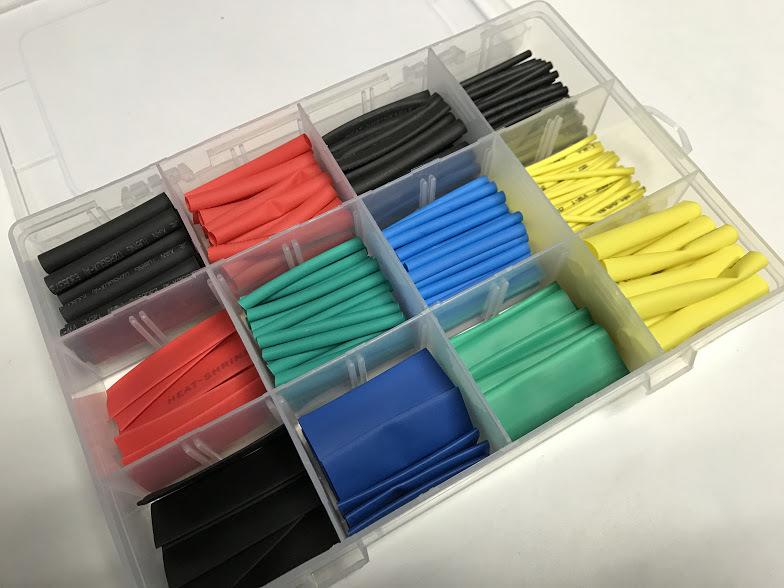 超值商品❤RCGF❤280PC 彩色熱縮管盒裝 RC必備商品 整套分類組合免煩惱 一盒就搞定