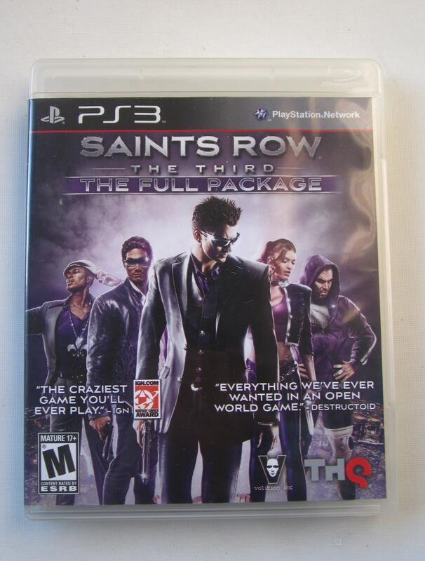 全新PS3 黑街聖徒 3 完整版 英文版 Saints Row