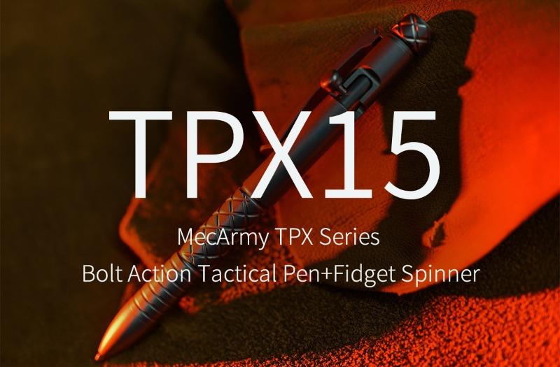 【電筒小鋪】MecArmy TPX15/鈦 螺栓行動戰術筆