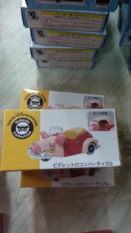 轉蛋玩具館 ~ Tomica 日本 東京 迪士尼 限定 TDR 小熊維尼系列 小豬車 現貨