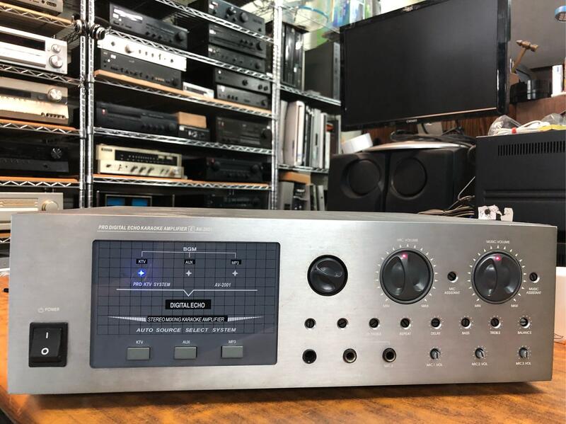 Pro Digital Echo Karaoke Amplifier AV-2001 卡拉ok擴大機| 露天市集