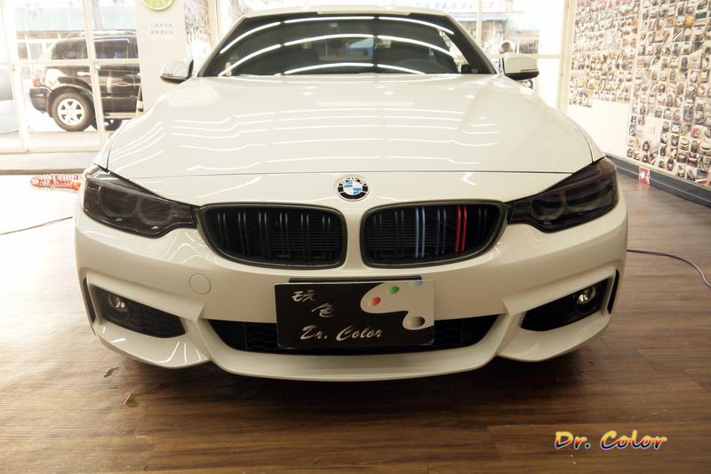 Dr. Color 玩色專業汽車包膜 BMW 420i 車燈保護膜