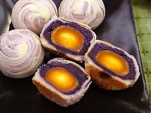 花蓮洄瀾薯道-紫心薯蛋黃酥/黃金薯洛神花