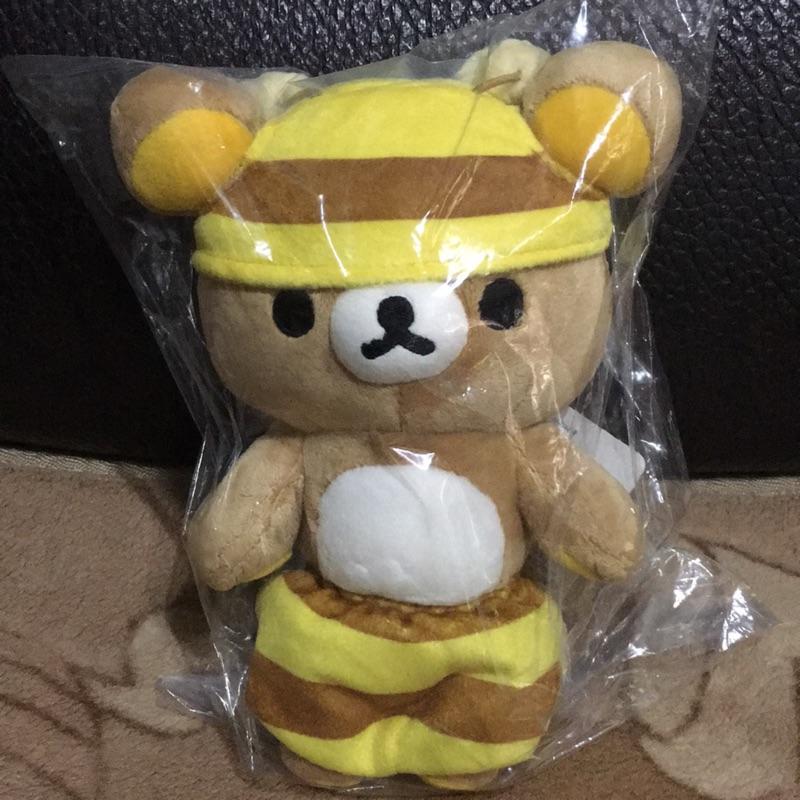 [現貨]Rirakkuma's house-懶熊蜜蜂裝款玩偶