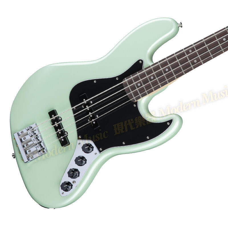 現代樂器】現貨！Fender Deluxe Active Jazz 電貝斯衝浪綠色J Bass 附