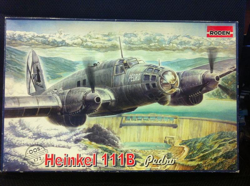 RODEN Heinkel He111B德軍轟炸機(1/72)