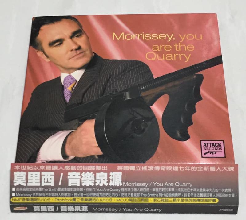 Morrissey 2004 You Are The Quarry Taiwan OBI Digipak CD+DVD