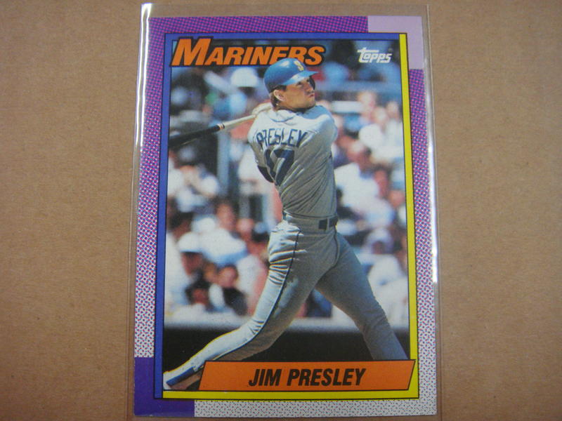 中信兄弟打擊教練普力斯 Jim Presley 2000 Topps #346