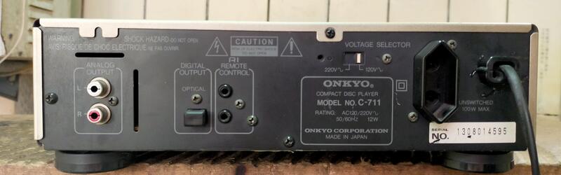 日製Onkyo C-711 高級微型CD Player 附全新遙控器| 露天市集| 全台最大