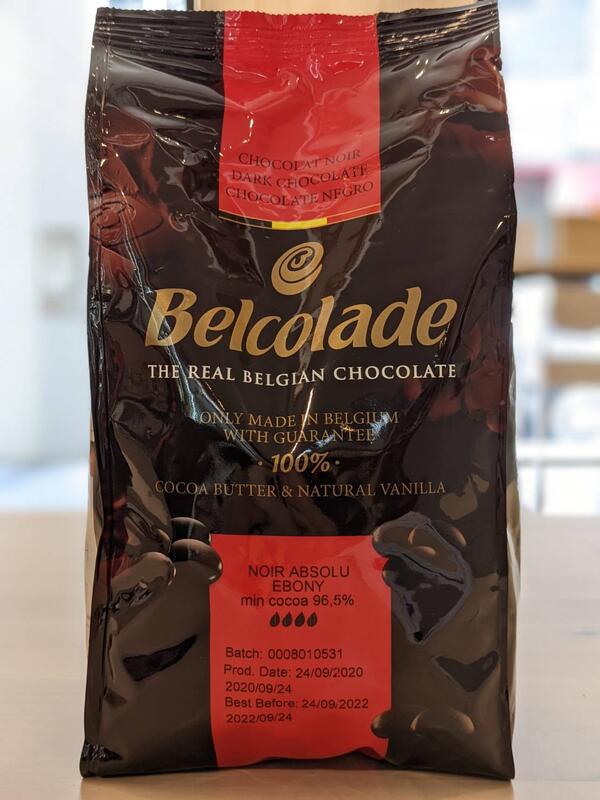 可可膏 比利時貝可拉 可可追溯黑巧克力 無糖巧克力粒 - (96.0%) Belcolade 穀華記食品原料