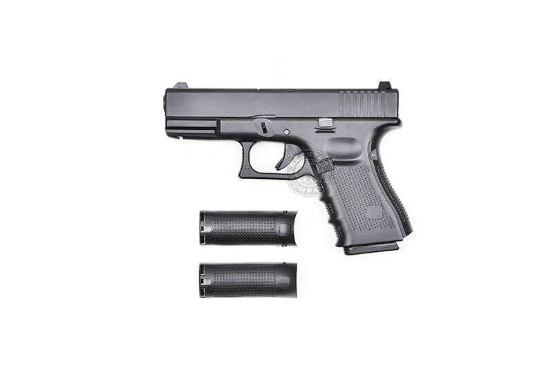 RST紅星- 新手包 TLS G19 GEN4  瓦斯手槍+恐龍瓦斯+BB彈+填彈器+槍盒 標配版 24TLS-772
