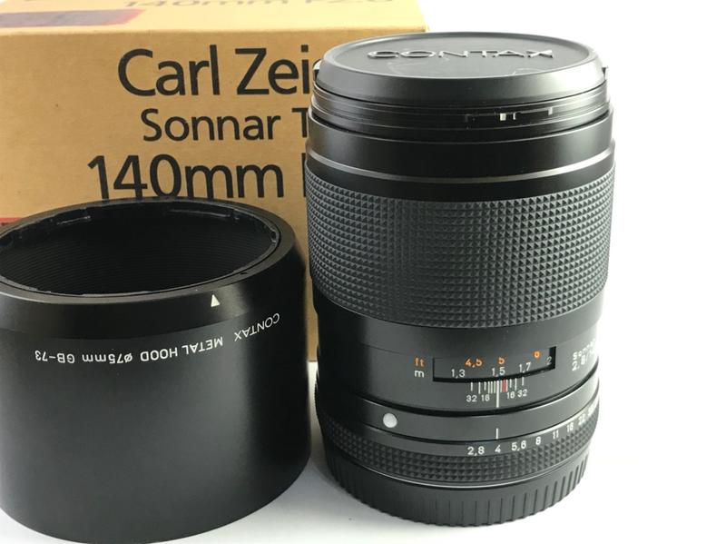美品 Contax Carl Zeiss T* Sonnar 140mm f2.8 For CONTAX 645