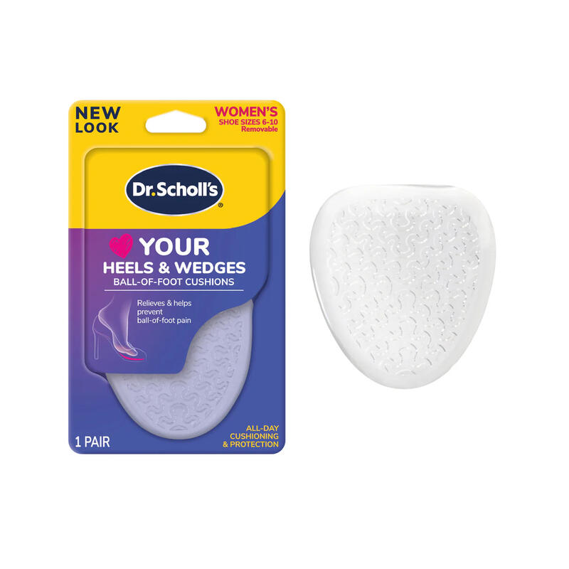 Dr. Scholl's 爽健 樂愛跟鞋腳掌舒適鞋墊 (女用) 高跟鞋 鞋墊 女用鞋墊 足弓支撐【DDBS】