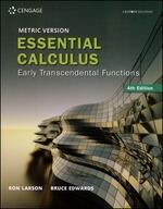 現書<姆斯> Essential Calculus 4/E Larson 9789579282079