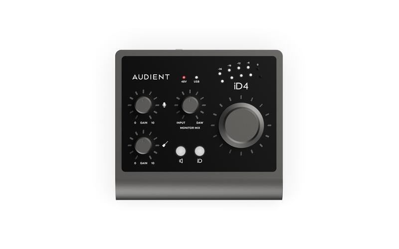 Audient iD4 (MKII) 2in/2out USB 錄音介面 總代理公司貨 保固三年