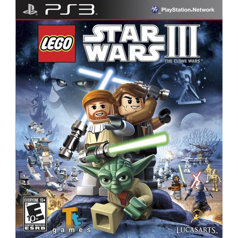 【電玩販賣機】全新未拆 PS3 Lego 樂高星際大戰3: 複製人之戰(含180種以上密碼)-英文版-Star Wars