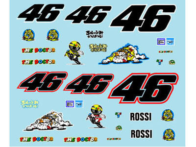 MC  D363 1/12 Yamaha YZR-M1 05 Rossi 50th Set