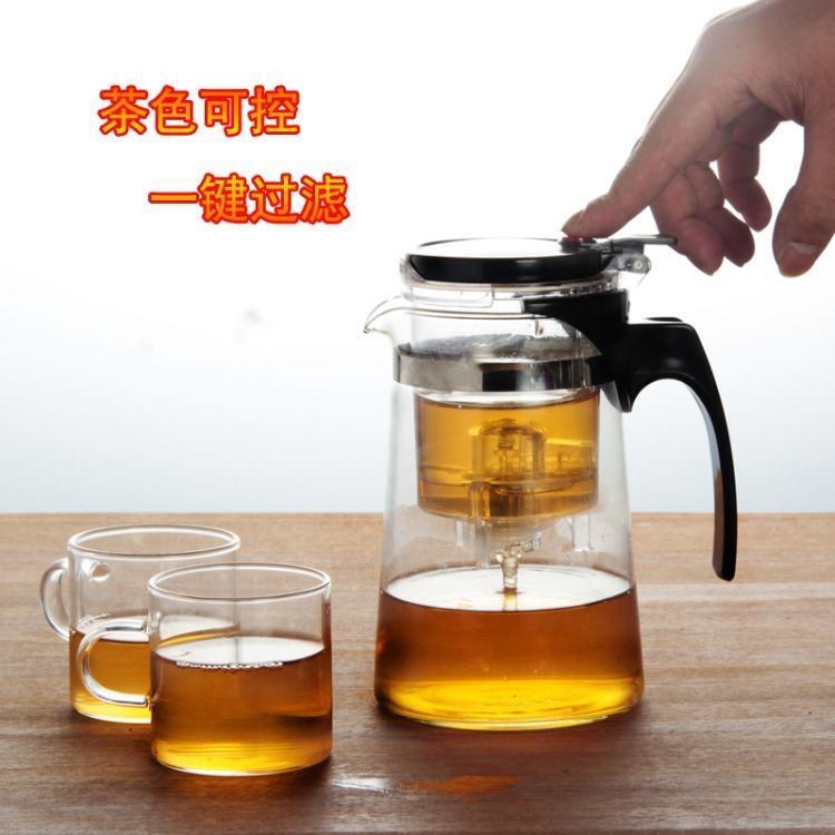 日本電氣硝子 neorex glass 茶壺 飄逸杯 玲瓏杯 泡茶器 玻璃  辦公室 茶具 一鍵過濾 功夫茶器