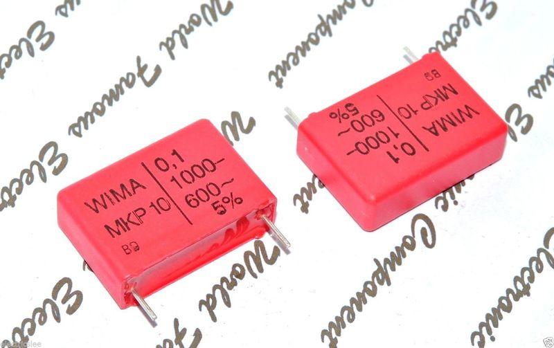 4 Condensatori Film Polypropylene 4.7nF 5 4 Condensatori WIMA MKP10 4700pF 2000V - Per Progetti Elettronici Di Qualit&agrave; Condensatore Metallizzato Polypropilene