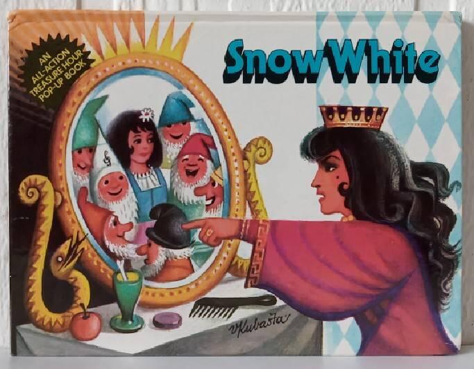 【吉兒圖書】《Snow White 白雪公主》絕版立體書！捷克立體書大師 Kubasta 庫巴什塔
