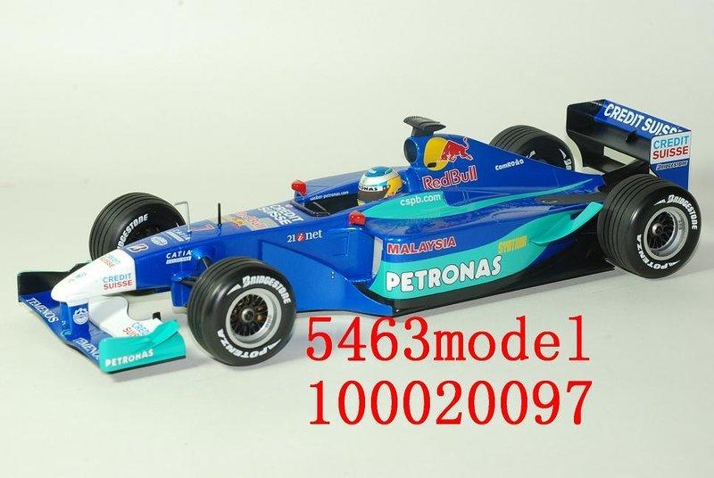 (中飾模型) F1 2002 SAUBER PETRONAS SHOWCAR N.HEIDFELD #7 1:18