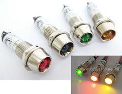 [含稅]金屬殼led 電源指示燈 工作信號燈直流24v.綠色