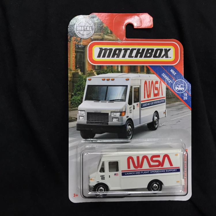Nasa mission support vehicle 火柴盒 matchbox 太空總署 任務支援車