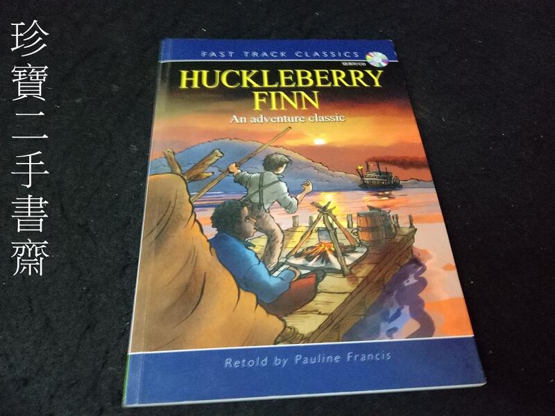 【珍寶二手書齋FA206】《Huckleberry Finn（有光碟）》ISBN:0237532166│文鶴有劃記