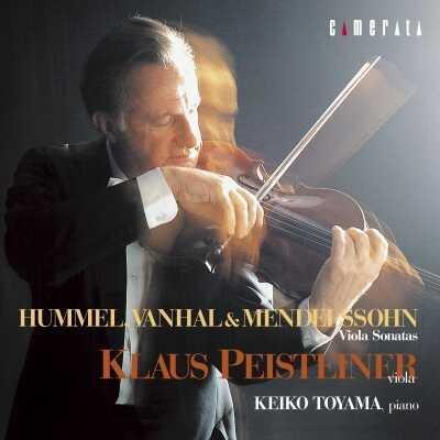 {古典 / 發燒}(Camerata) Klaus Peisteiner ; 遠山慶子 Keiko Toyama / Hummel ; Vanhal & Mendelssohn: Viola Sonatas (日盤)