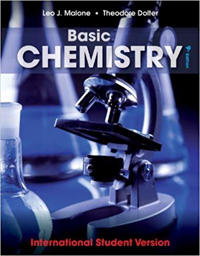 Basic Chemistry (English) 9th Edition 978-1118092477
