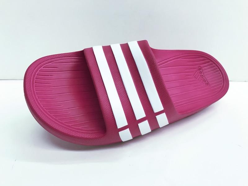 大自在含稅附發票Adidas愛迪達拖鞋 舒適 小孩 女 桃紅 一體成型 防水尺寸12~6  G06797