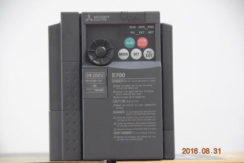 三菱變頻器FR-E720-110-NA E700系列三相220V 3HP 2.2KW | 露天市集| 全