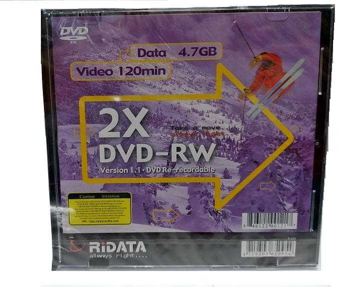 RIDATA DVD-RW 2X 4.7GB