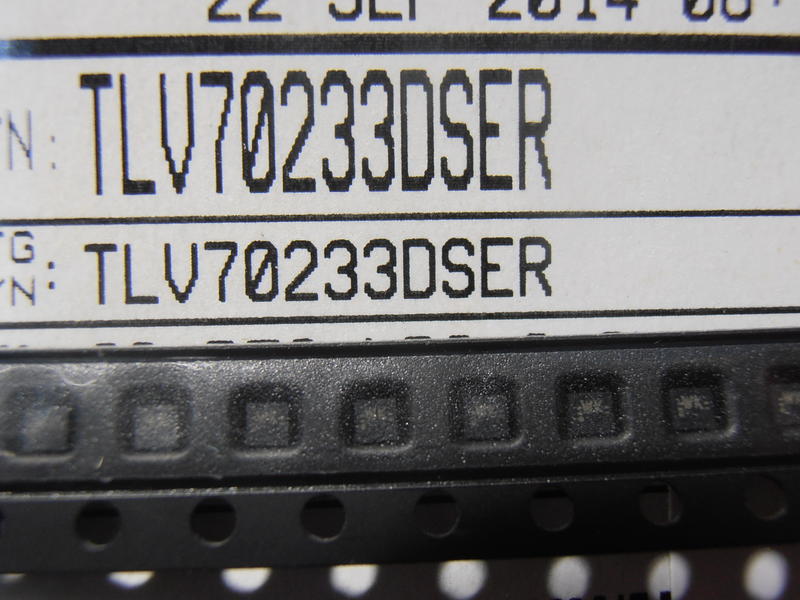 TLV70233DSER  3.3V 0.3A Low IQ  LDO WSON6  無鉛 TI