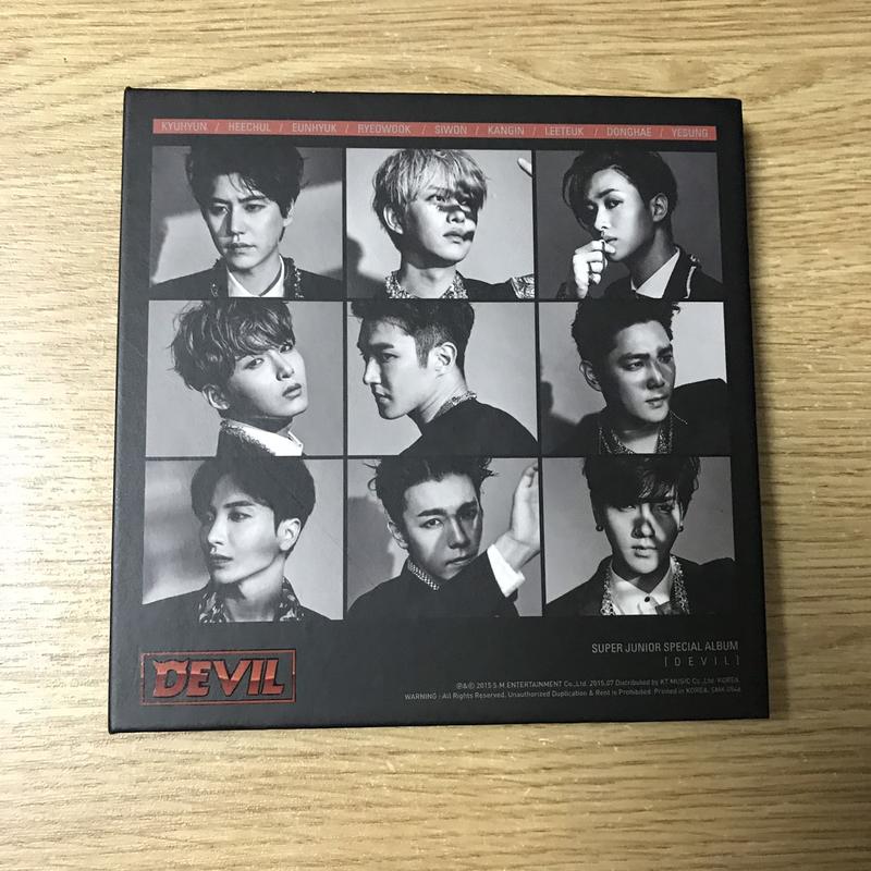 【二手韓語CD】Super Junior - Special Album『DEVIL』