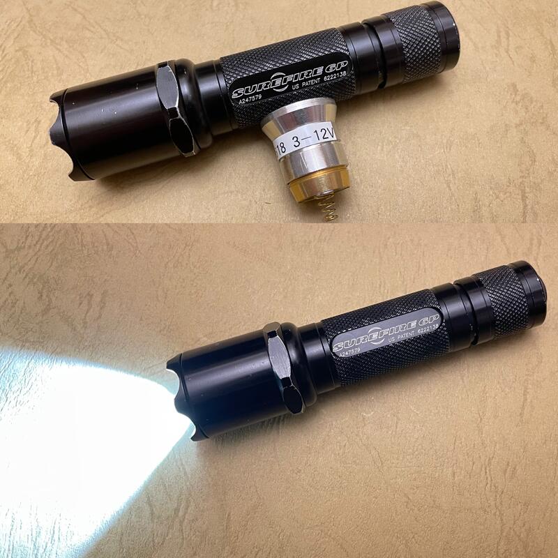 SUREFIRE 6P DEFENDER LEDバルブ 付属品あり - ライト/ランタン
