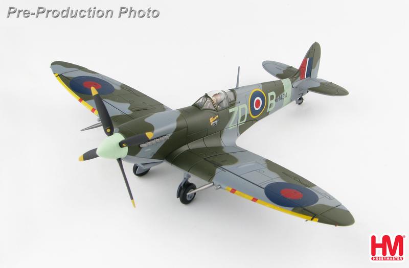 【模王 HM】噴火 Spitfire 比例 1/48 合金飛機完成品 HA8319