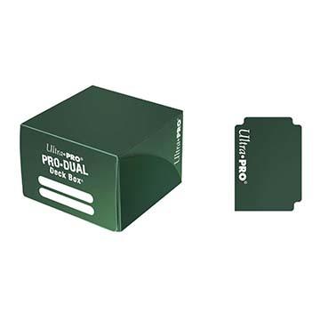 萬隆達﹡遊戲王 塑膠卡盒 收藏盒純色對戰牌盒-綠色 (好分牌的實用盒子)