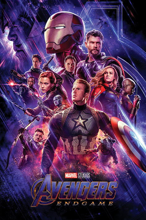 【英國進口電影海報】復仇者聯盟：終局之戰 Avengers: Endgame (Journey's End) 34507
